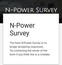 Npower survey 